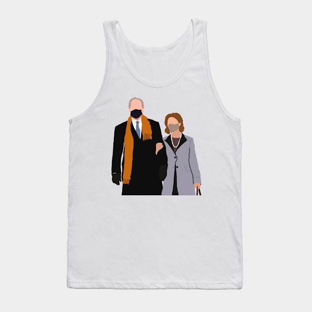 George + Laura Bush Tank Top by GrellenDraws